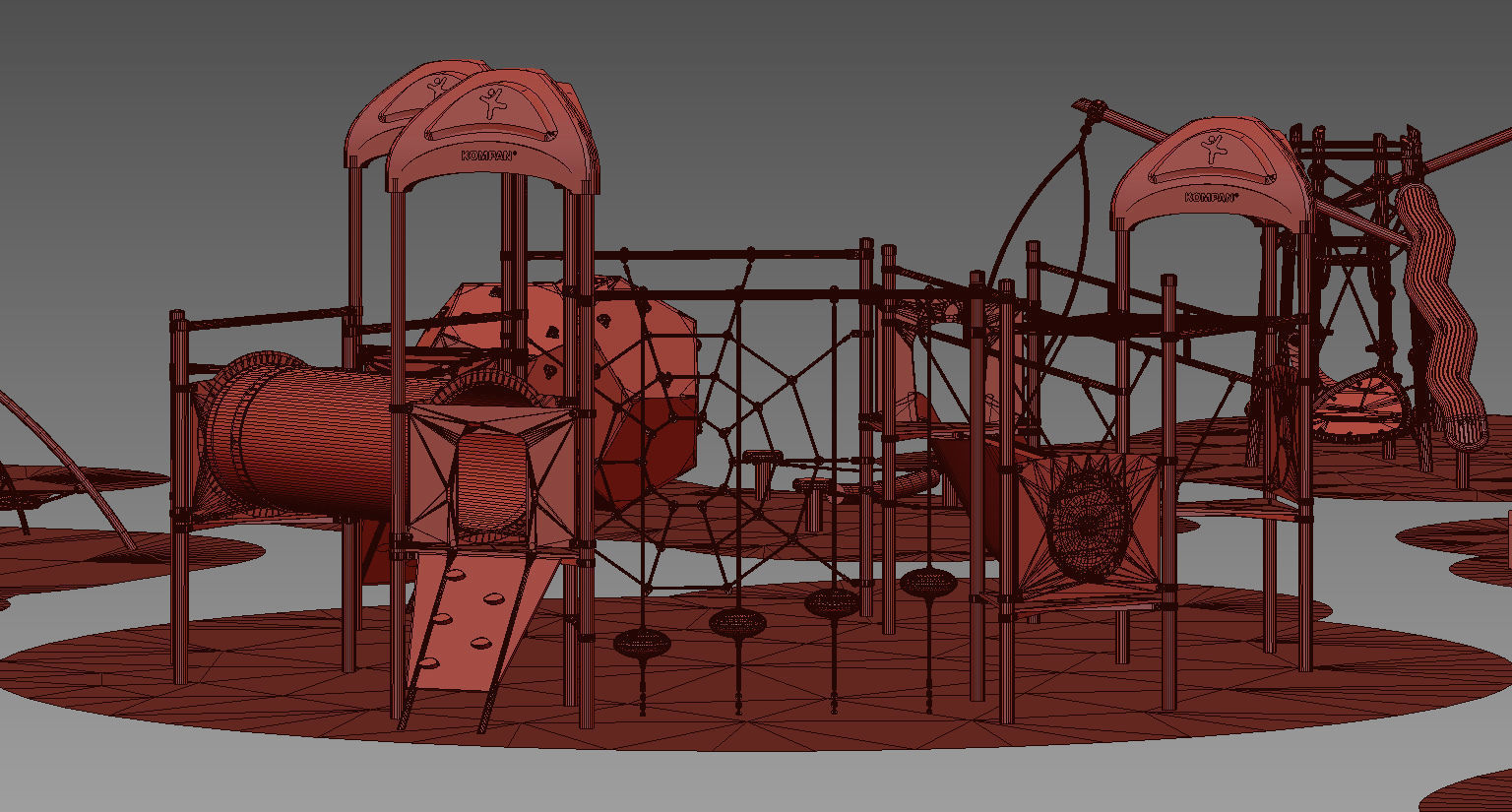 Modern playground 2 3D model_13