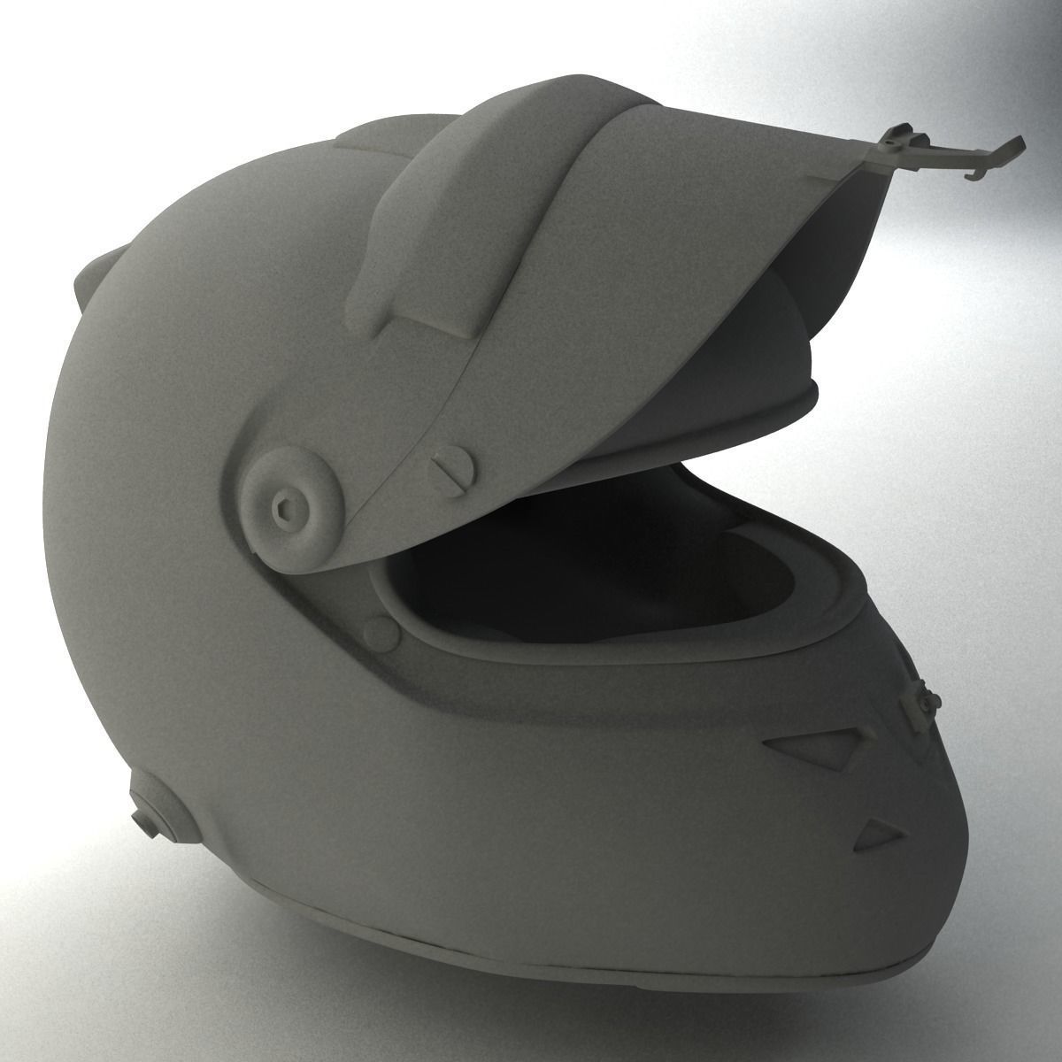 2014 Fernando Alonso Schuberth F1 Helmet Low-poly 3D model_9