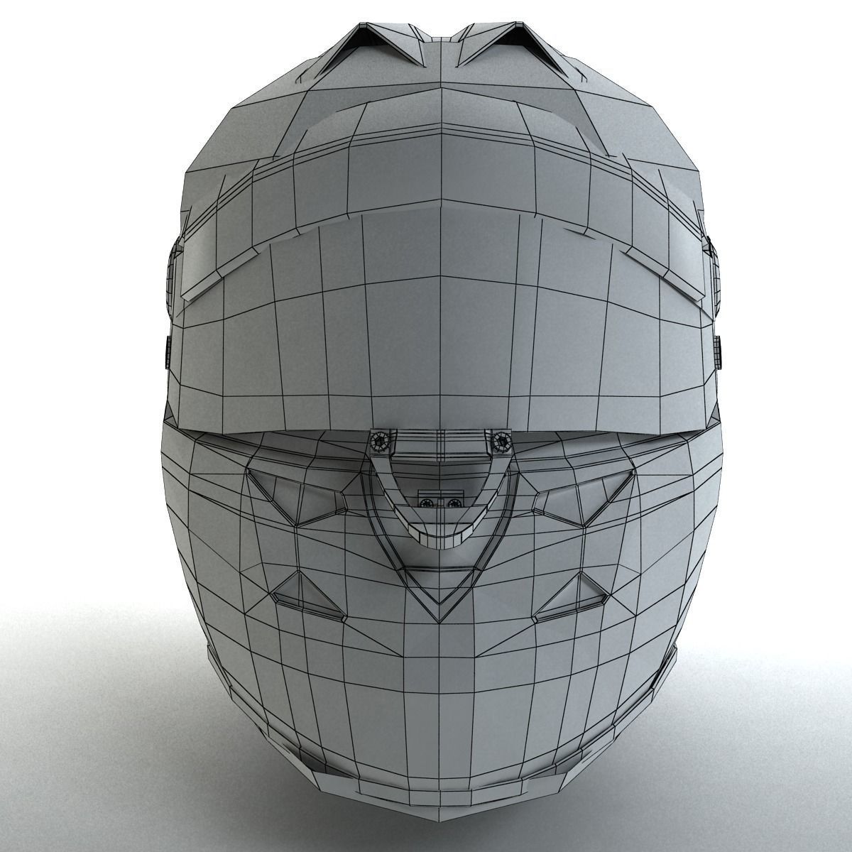 2014 Fernando Alonso Schuberth F1 Helmet Low-poly 3D model_12