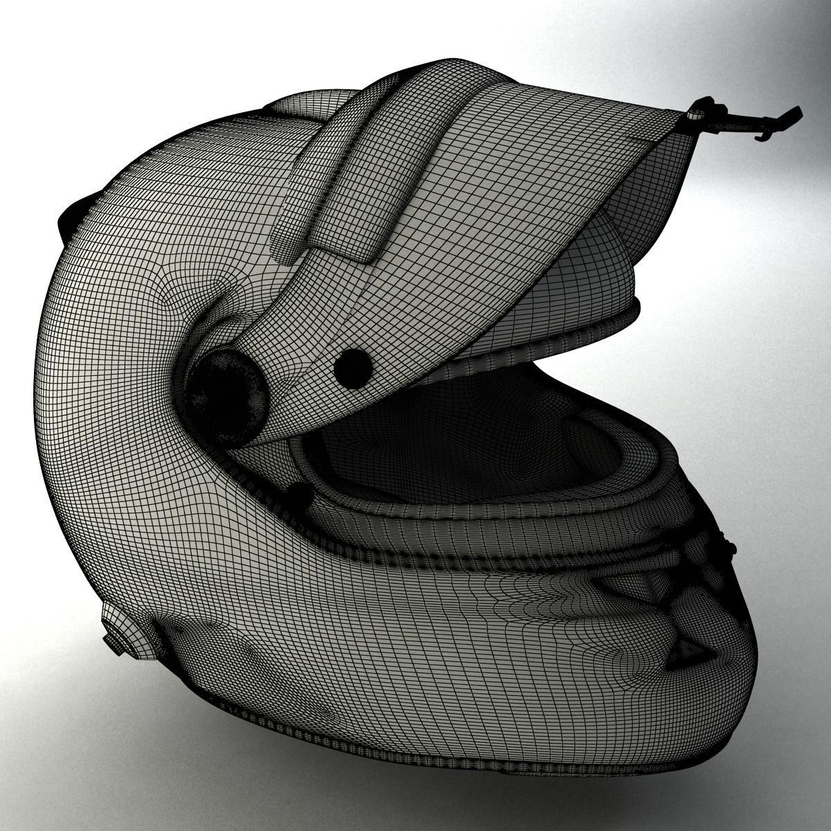 2014 Fernando Alonso Schuberth F1 Helmet Low-poly 3D model_8