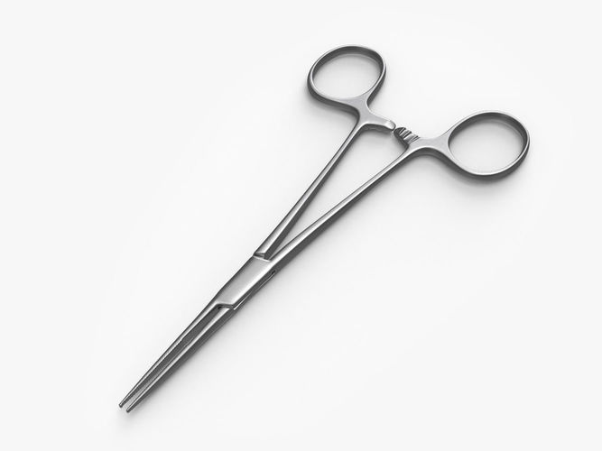 Kelly Forceps 3D model