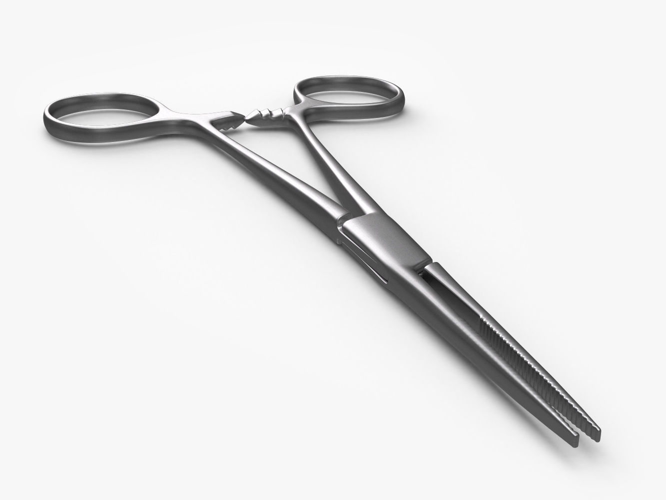 Kelly Forceps 3D model_2