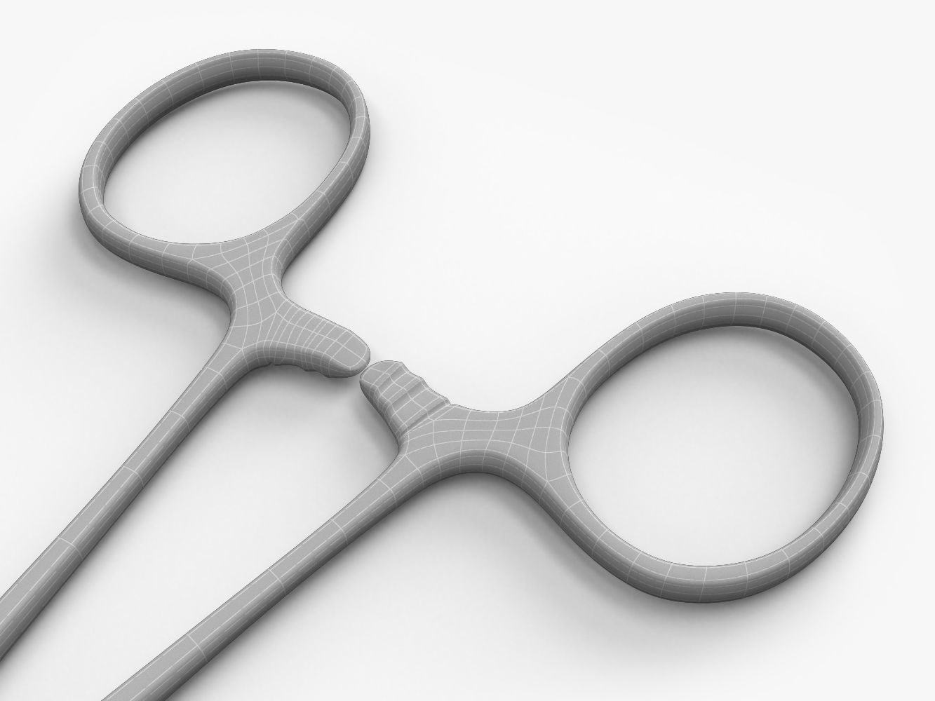 Kelly Forceps 3D model_12