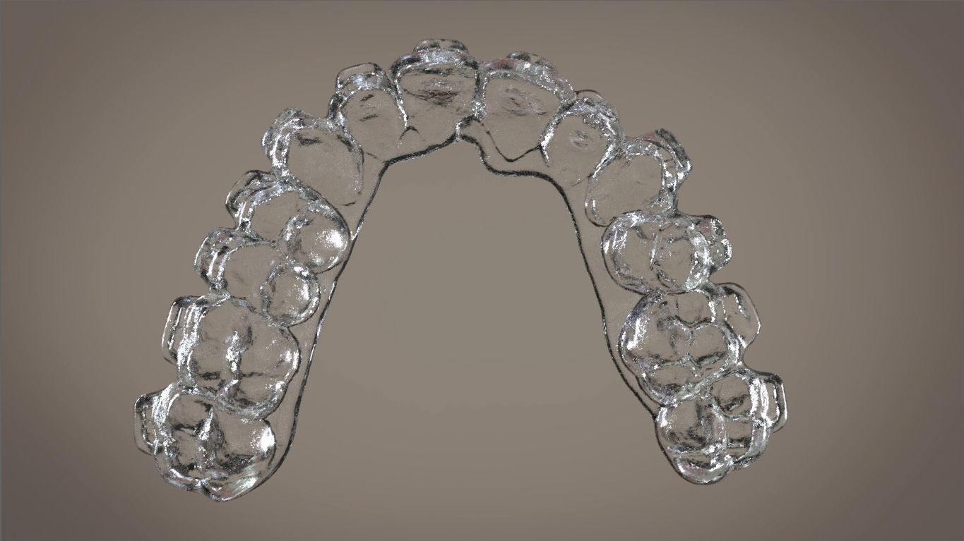 Digital Orthodontic Indirect Bonding Tray 3D print model_12