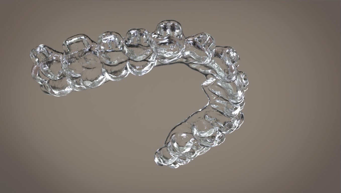 Digital Orthodontic Indirect Bonding Tray 3D print model_16
