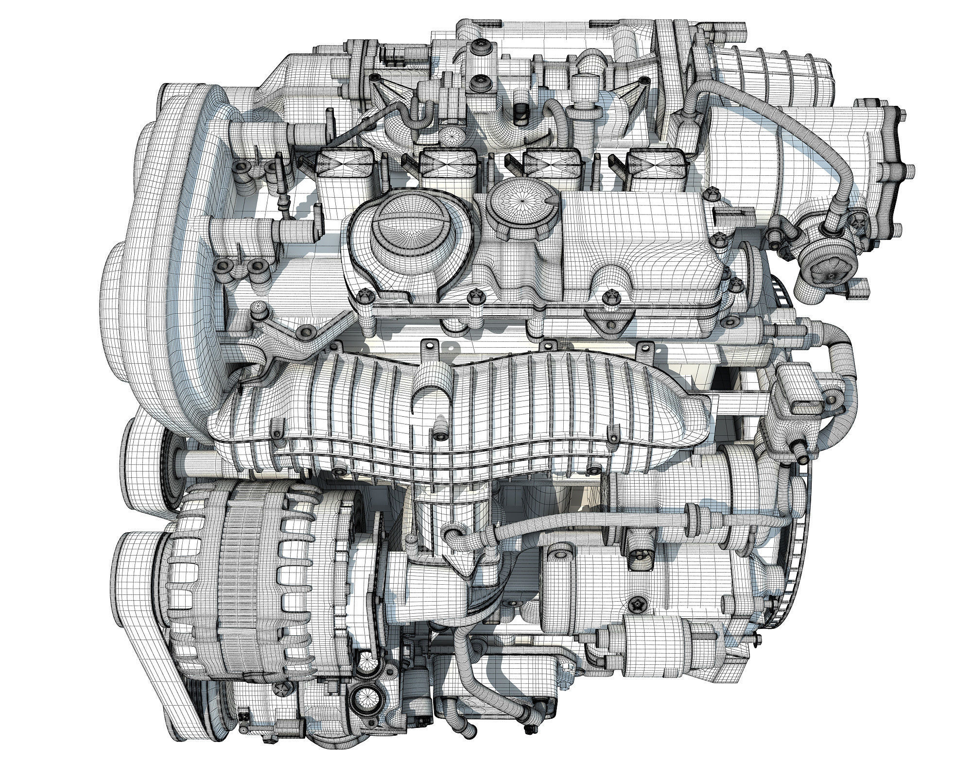 Car Engine - 3D Models 3D model_18