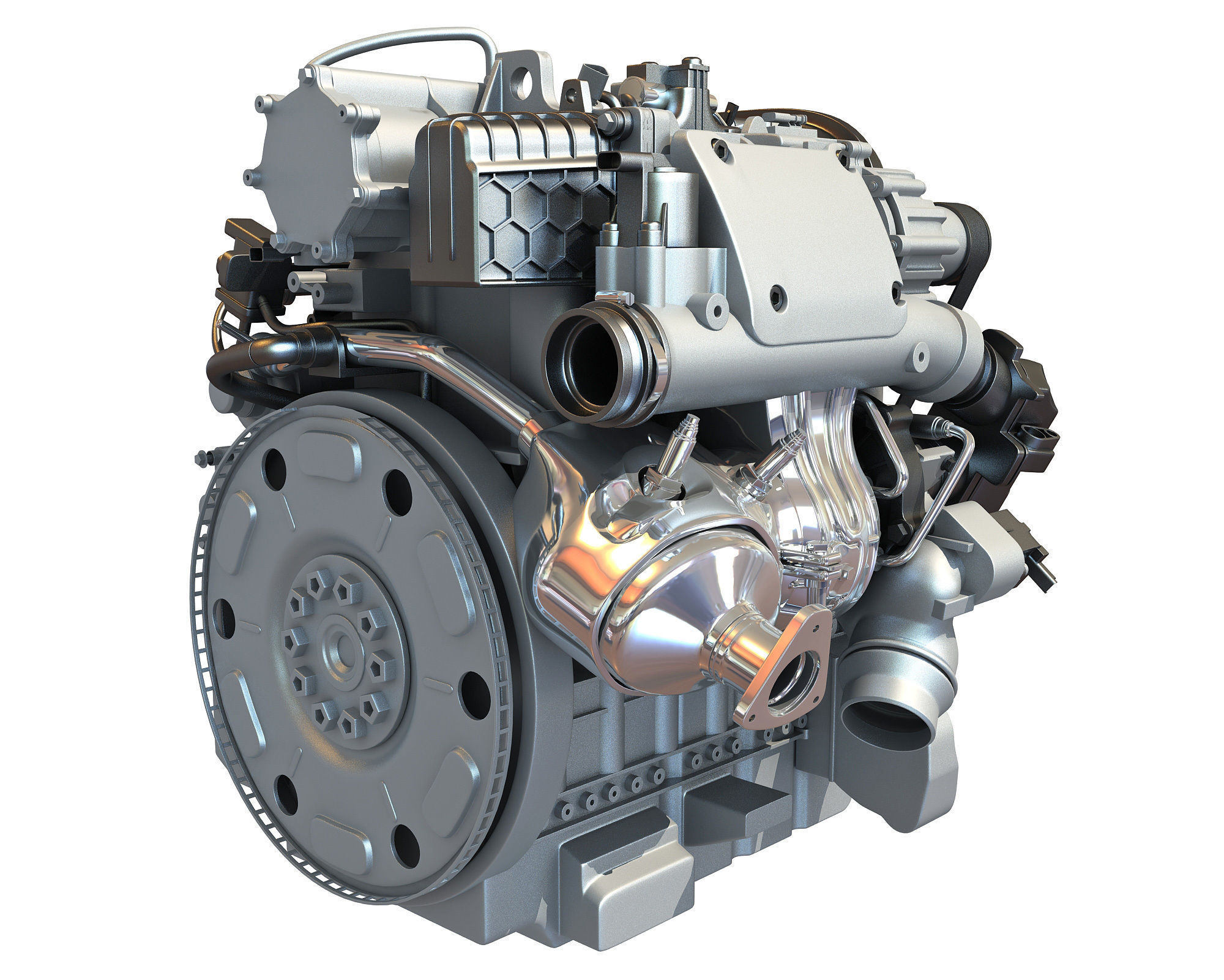 Car Engine - 3D Models 3D model_4