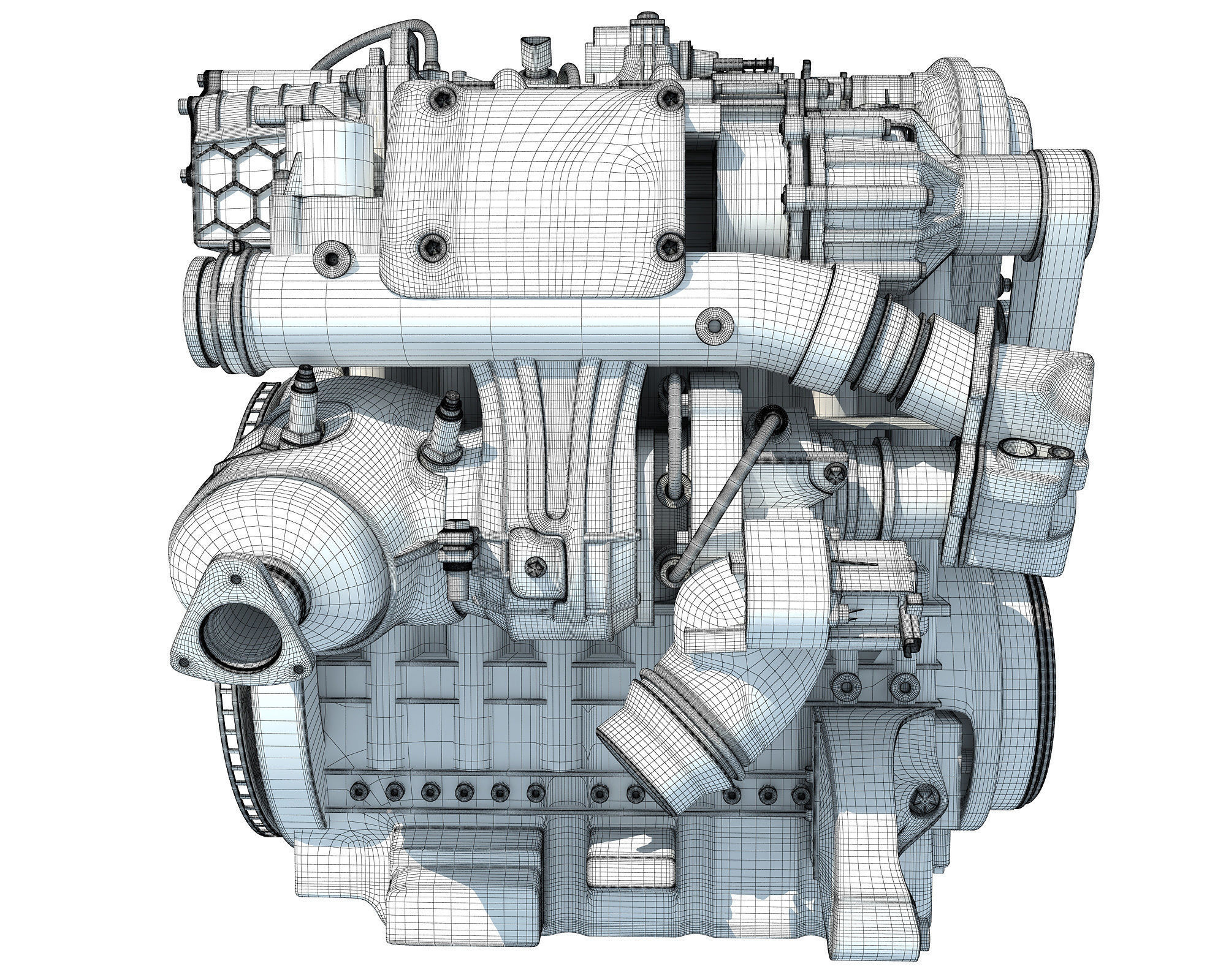 Car Engine - 3D Models 3D model_15