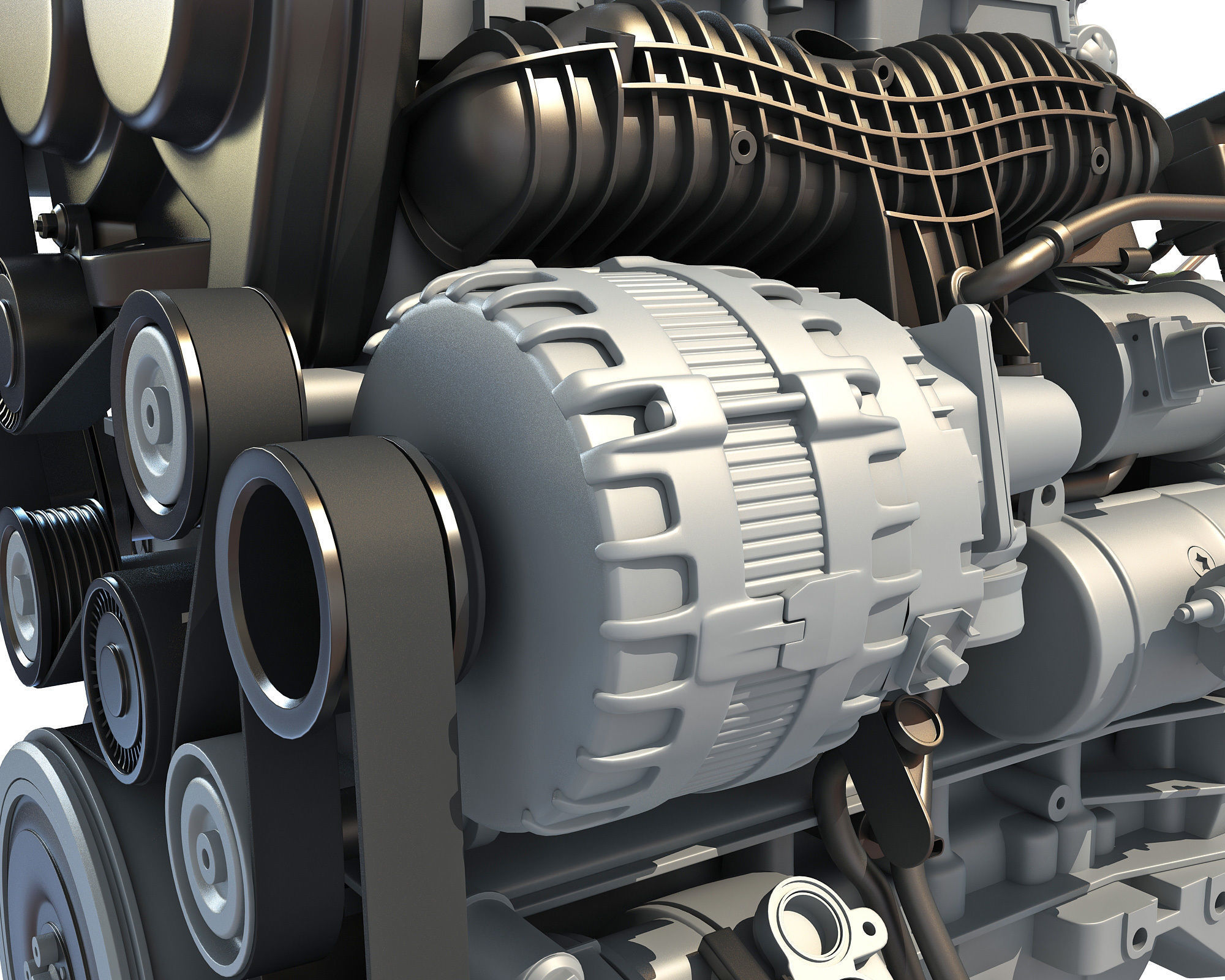 Car Engine - 3D Models 3D model_10