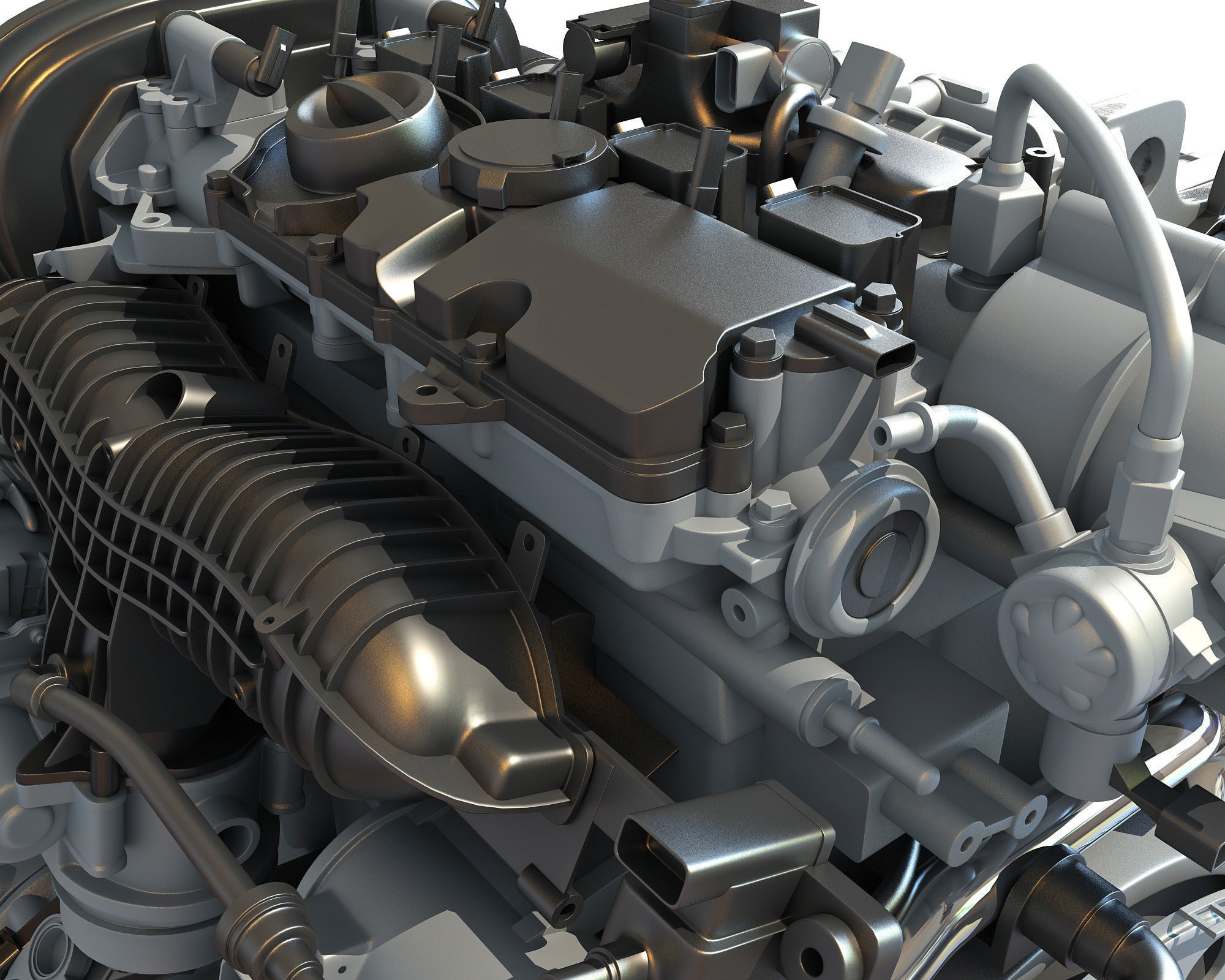 Car Engine - 3D Models 3D model_11