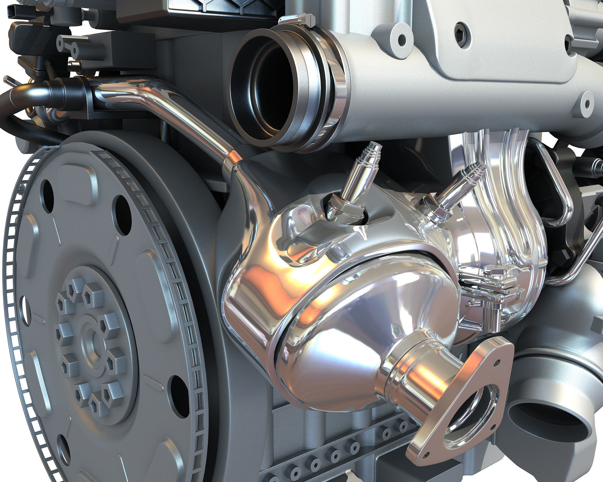 Car Engine - 3D Models 3D model_12