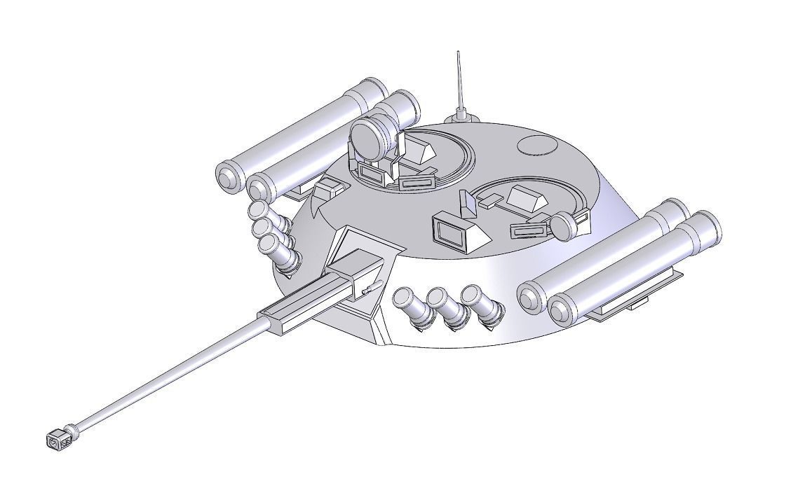 Infantry fighting vehicle 3D model_15