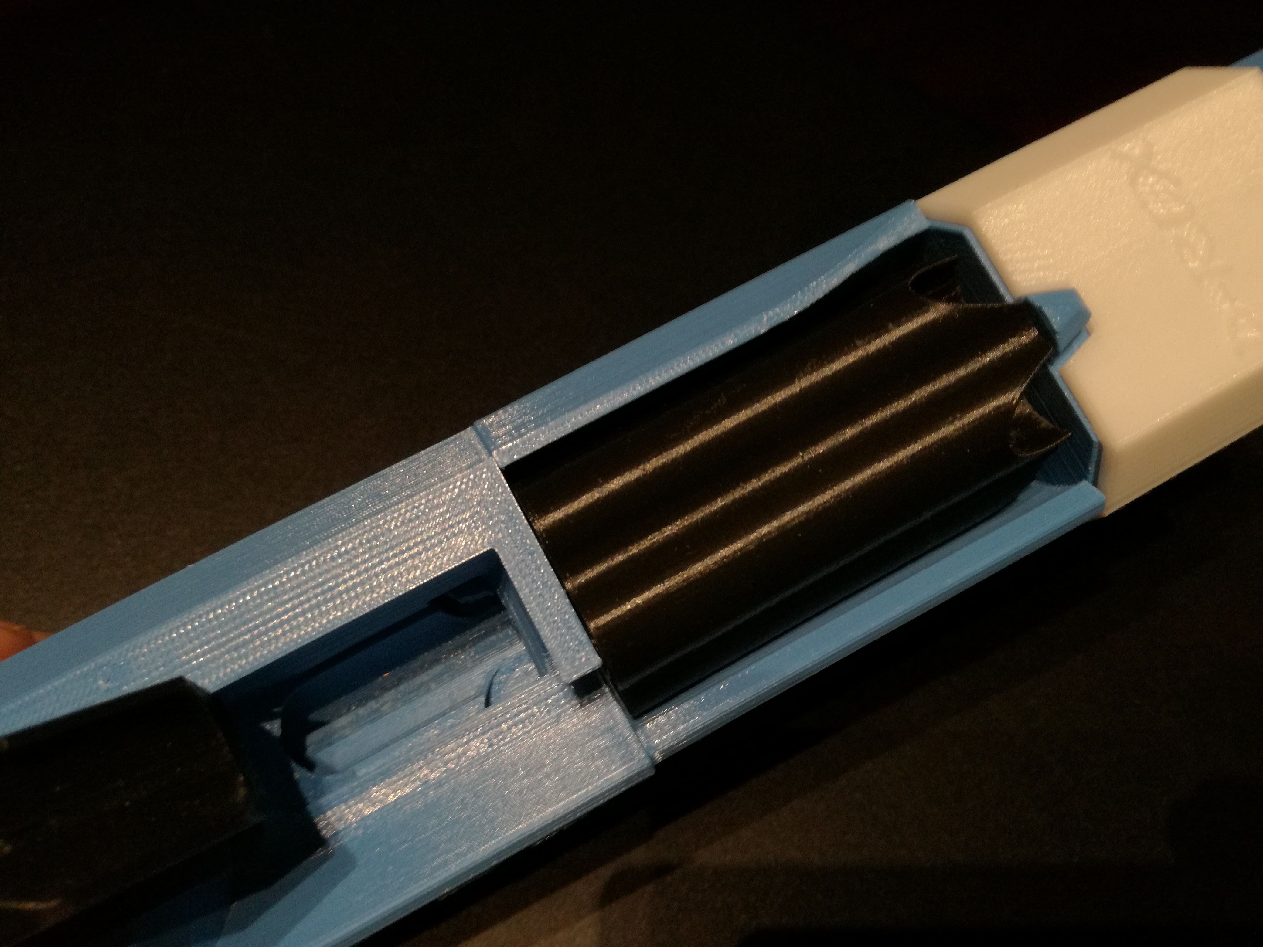 Nerf battery powered machine gun compatible 3D model_4