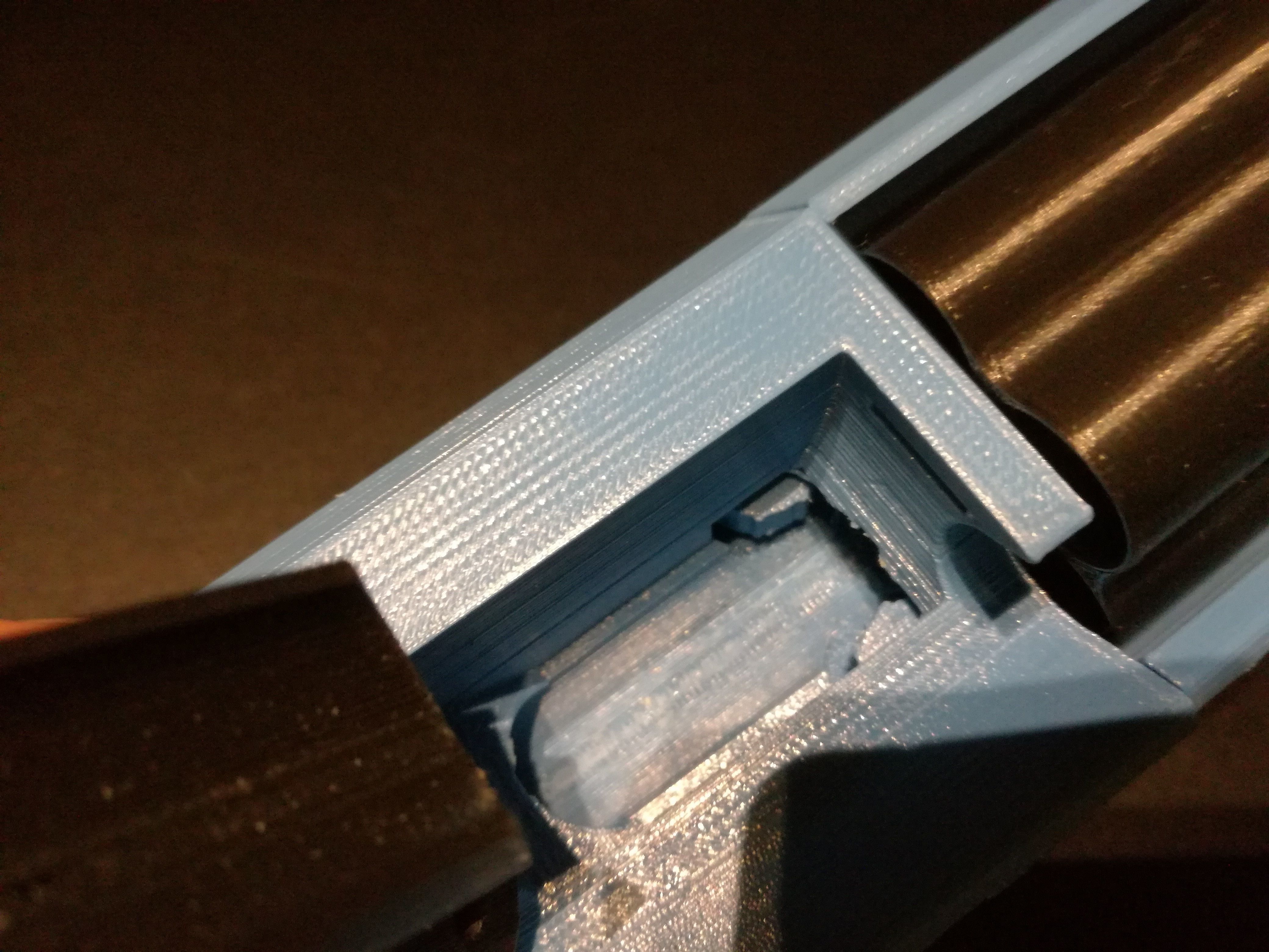 Nerf battery powered machine gun compatible 3D model_7