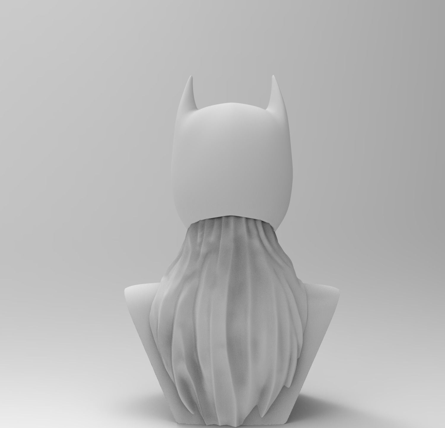 Bust - Batgirl 3D print model_8