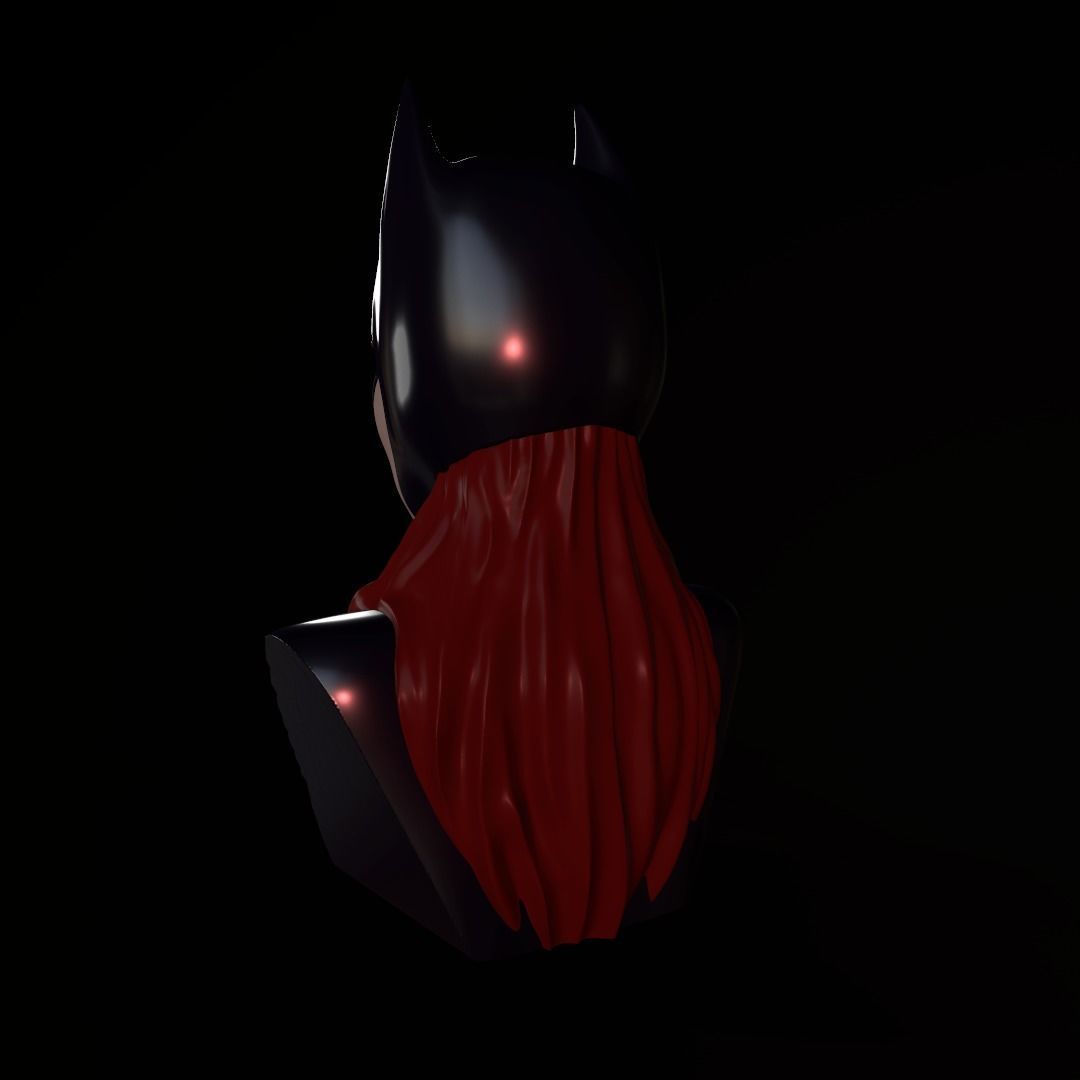 Bust - Batgirl 3D print model_3