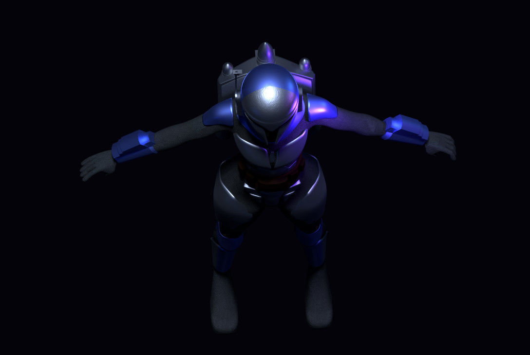 Mandalorian star wars character Free 3D model_4