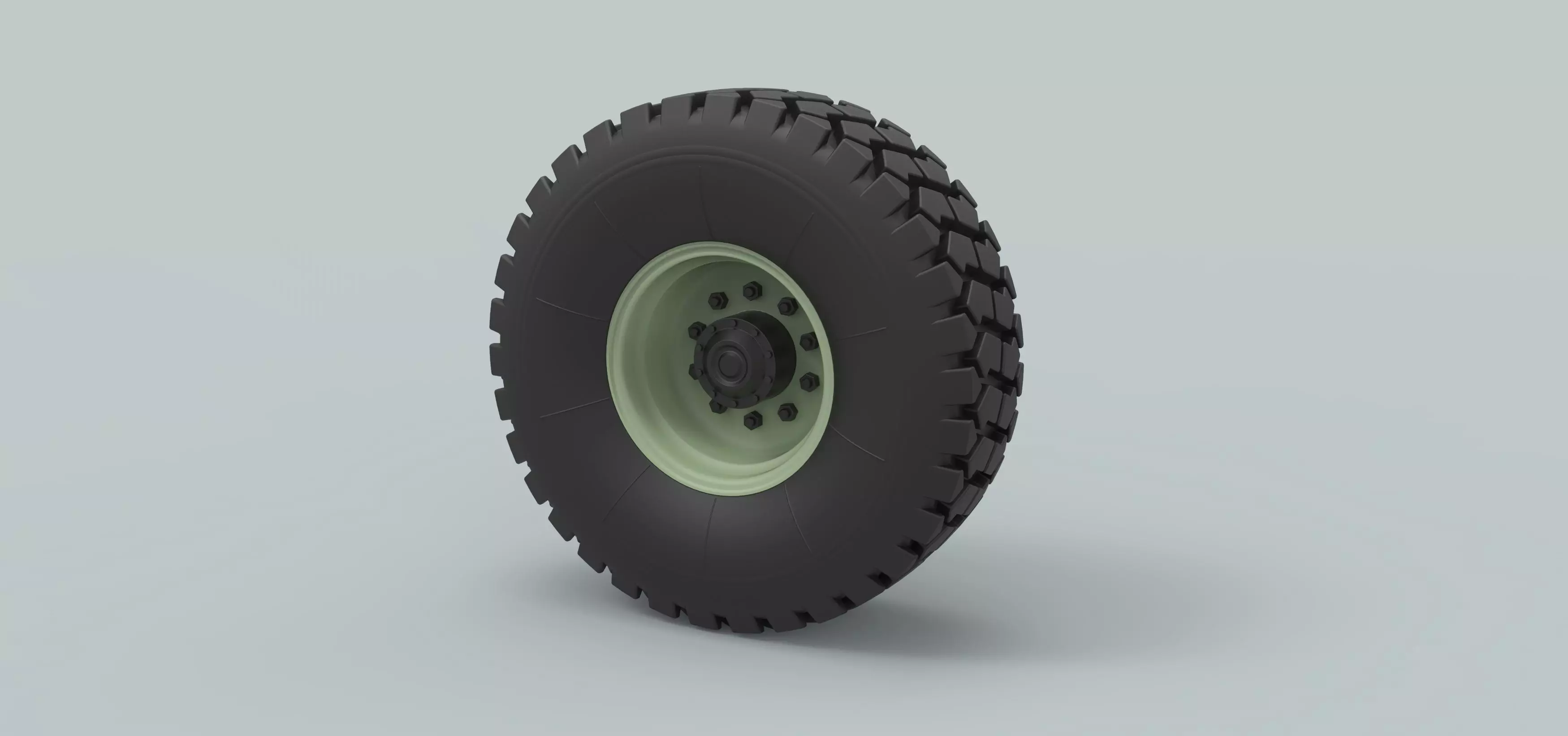 Offroad truck wheel 2 3D model