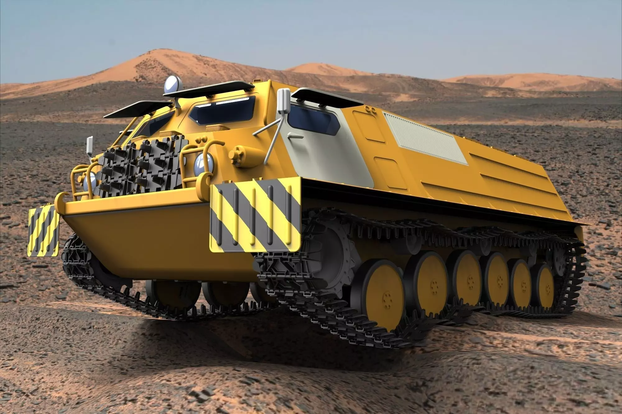Multi-purpose light towing vehicle 3D model