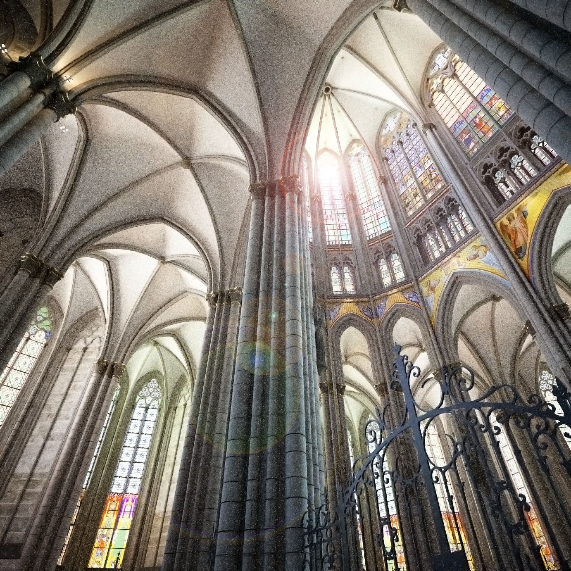 Cologne Cathedral - with interior 3D model_5