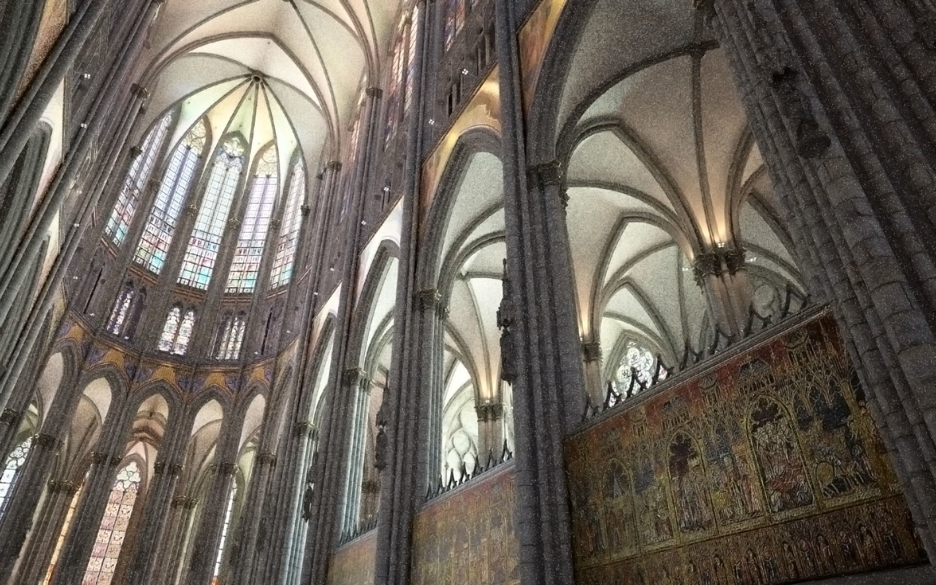 Cologne Cathedral - with interior 3D model_7