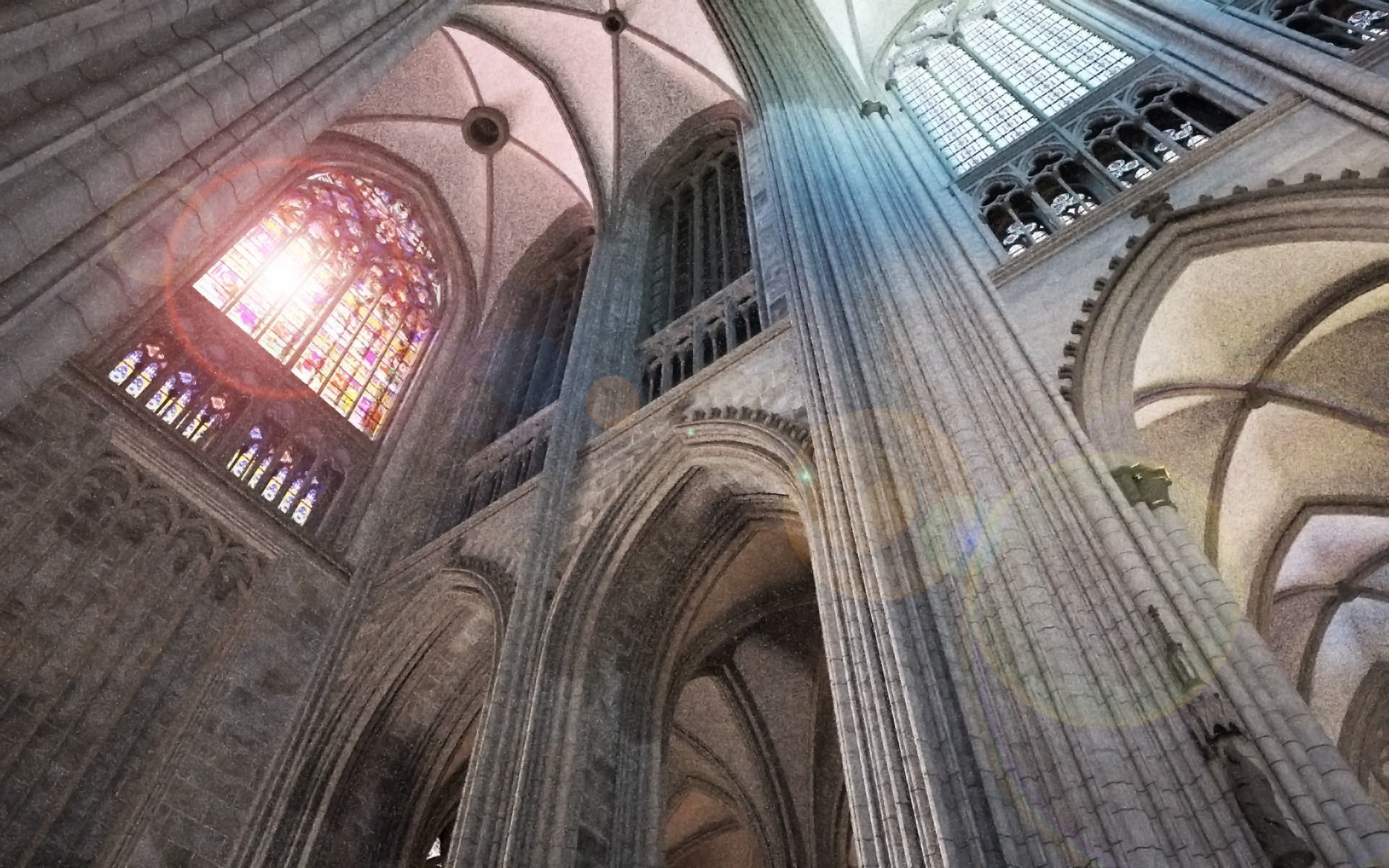 Cologne Cathedral - with interior 3D model_11
