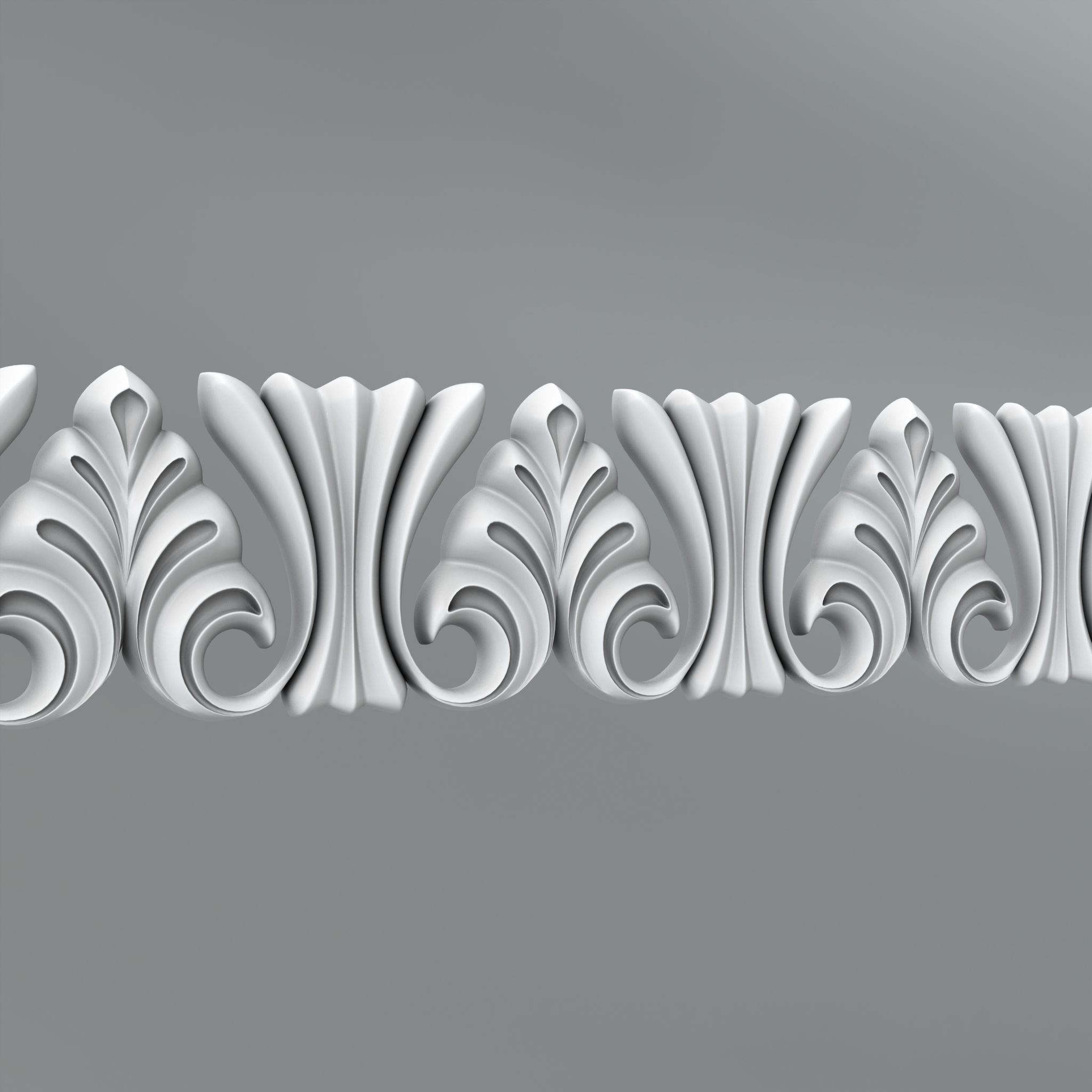 Molding and ornament 56 3D model