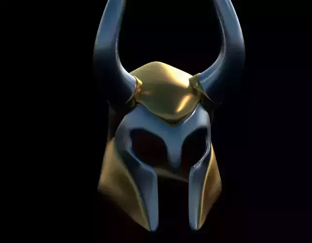Helmet with horns
