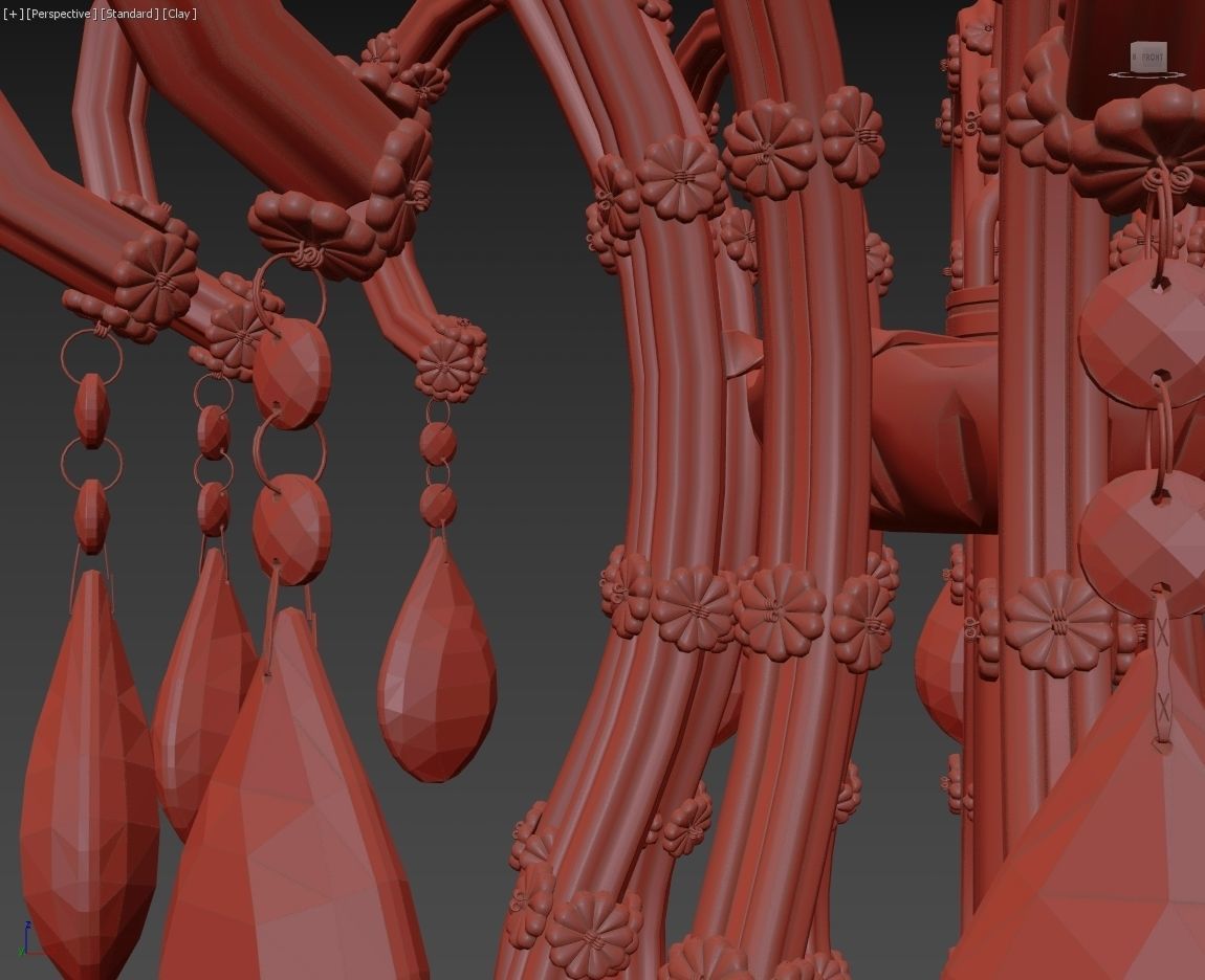 775373 Champa Osgona Chandelier 3D model_9