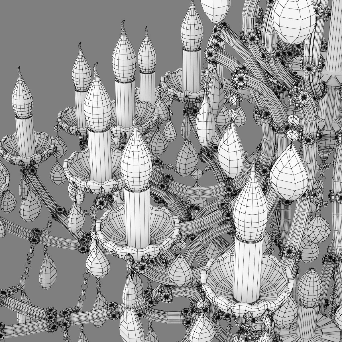 775373 Champa Osgona Chandelier 3D model_5