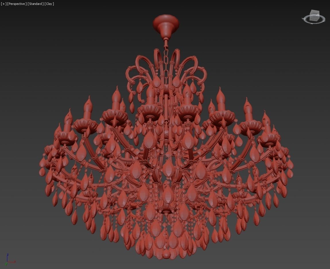 775373 Champa Osgona Chandelier 3D model_7