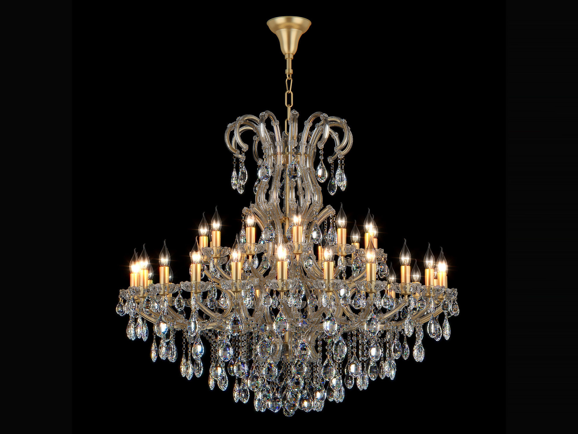 775373 Champa Osgona Chandelier 3D model_1