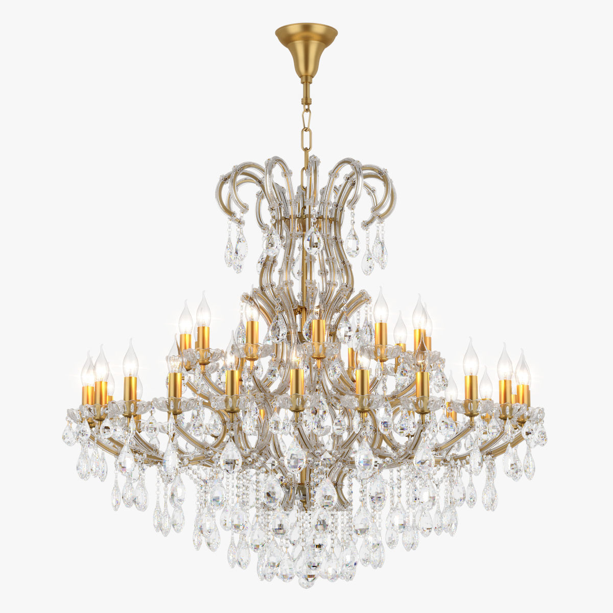 775373 Champa Osgona Chandelier 3D model_3