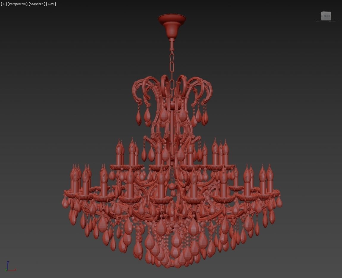 775373 Champa Osgona Chandelier 3D model_6