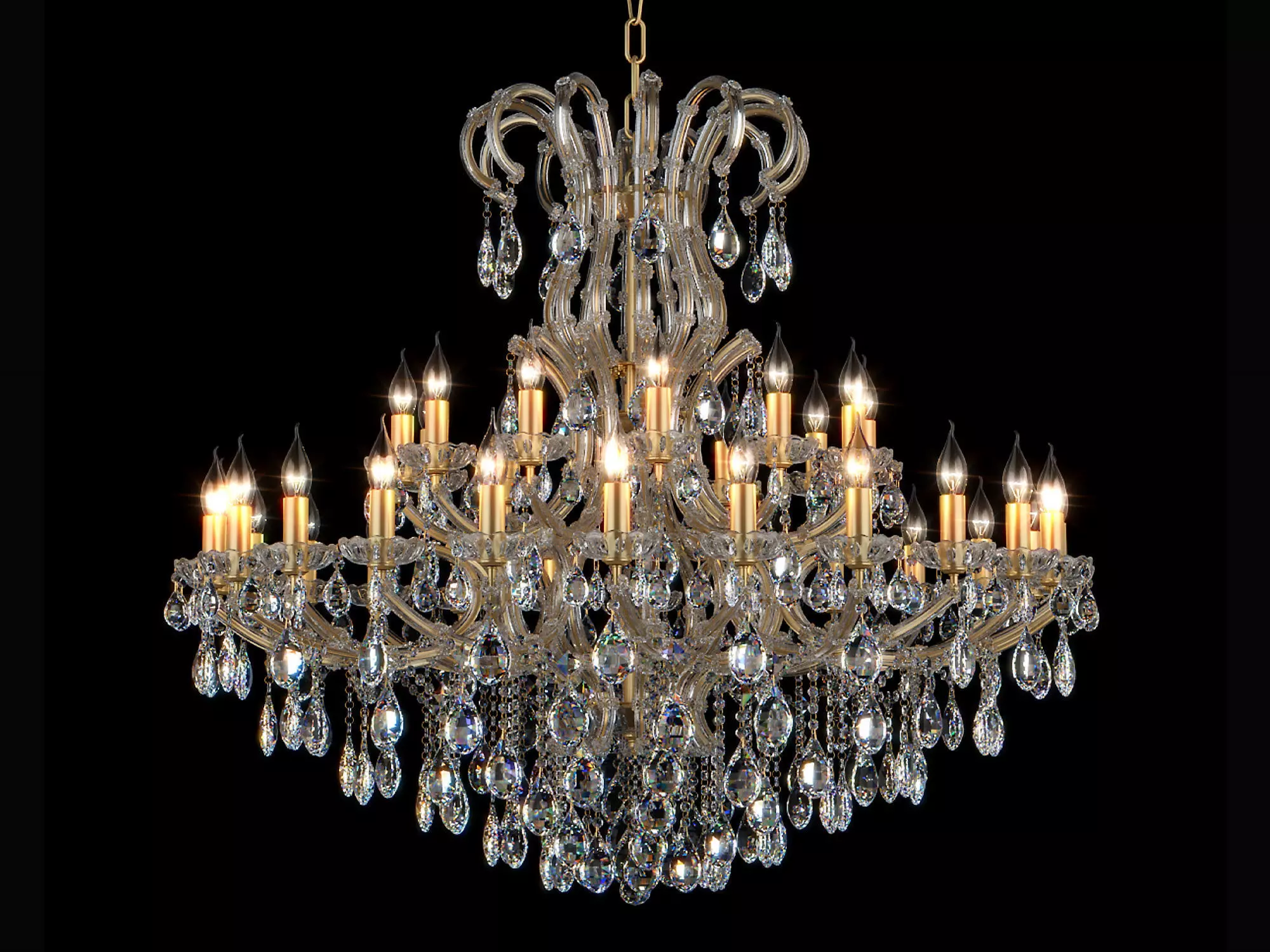 775373 Champa Osgona Chandelier 3D model_0