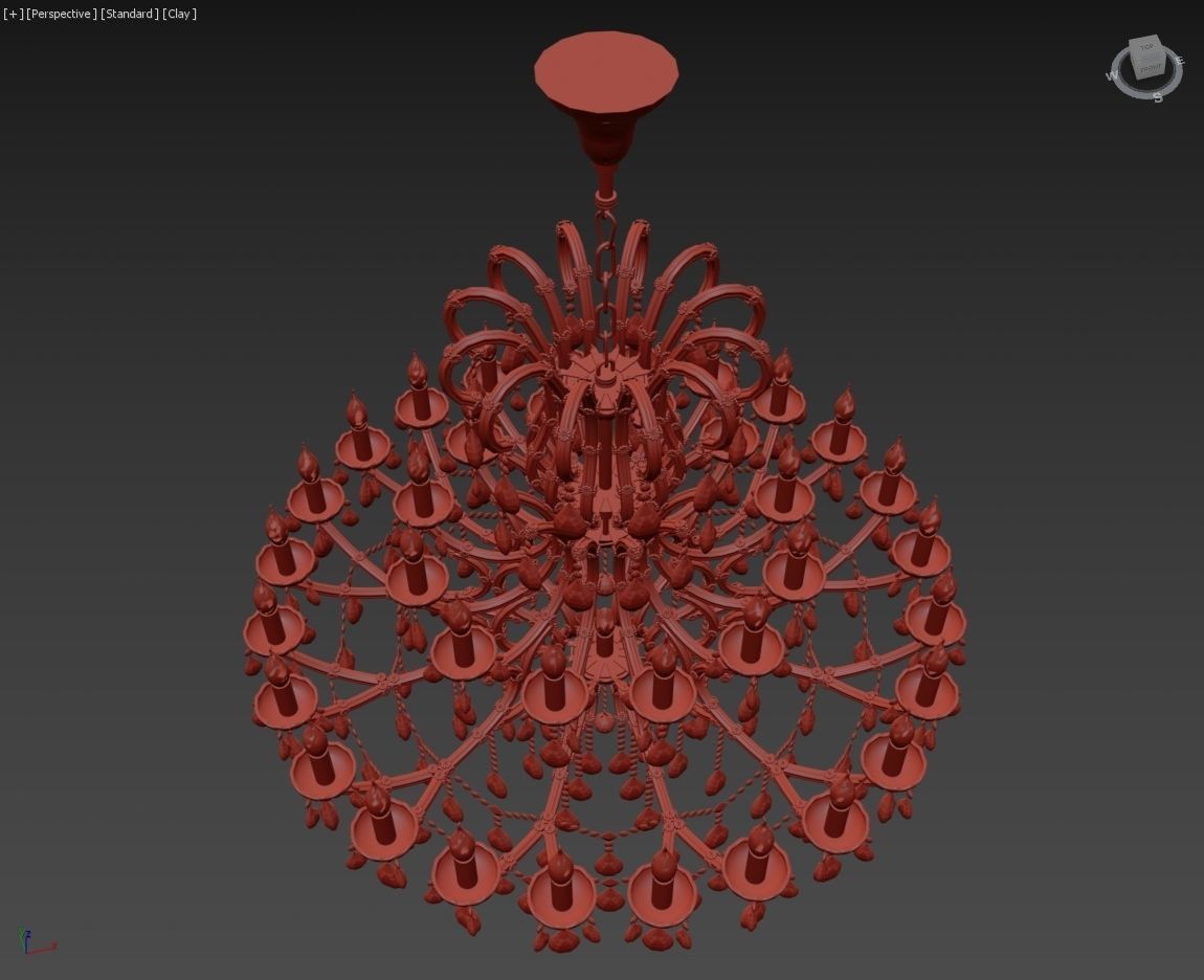 775373 Champa Osgona Chandelier 3D model_8