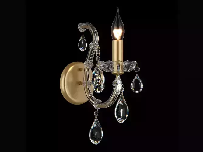 775613  Champa Osgona Sconce 3D model