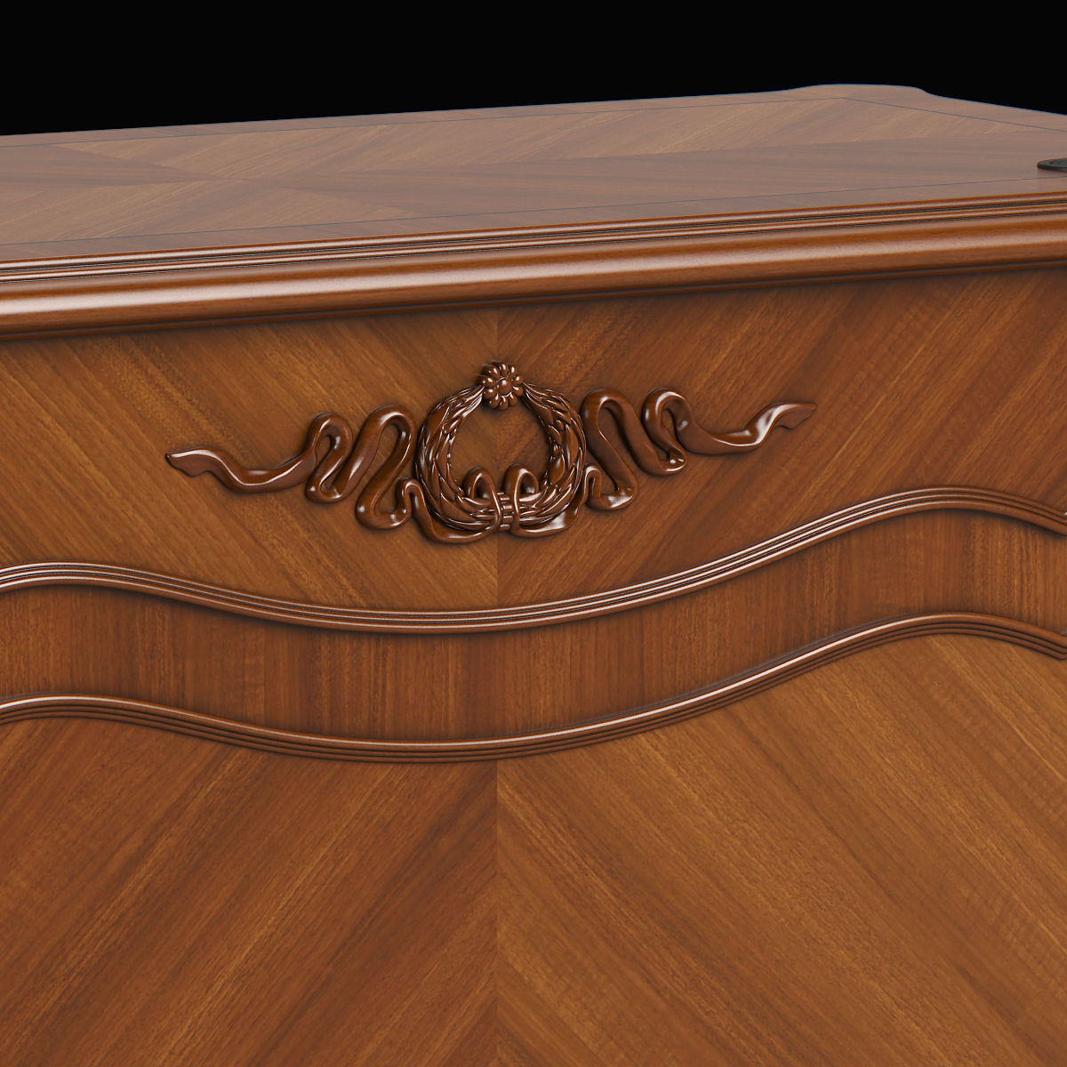 2670200 230-1 Carpenter Computer desk 1200x600x782 3D model_4