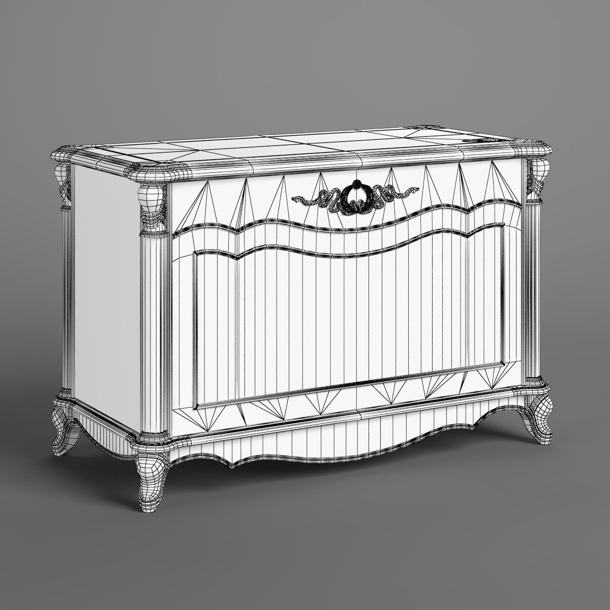 2670200 230-1 Carpenter Computer desk 1200x600x782 3D model_5