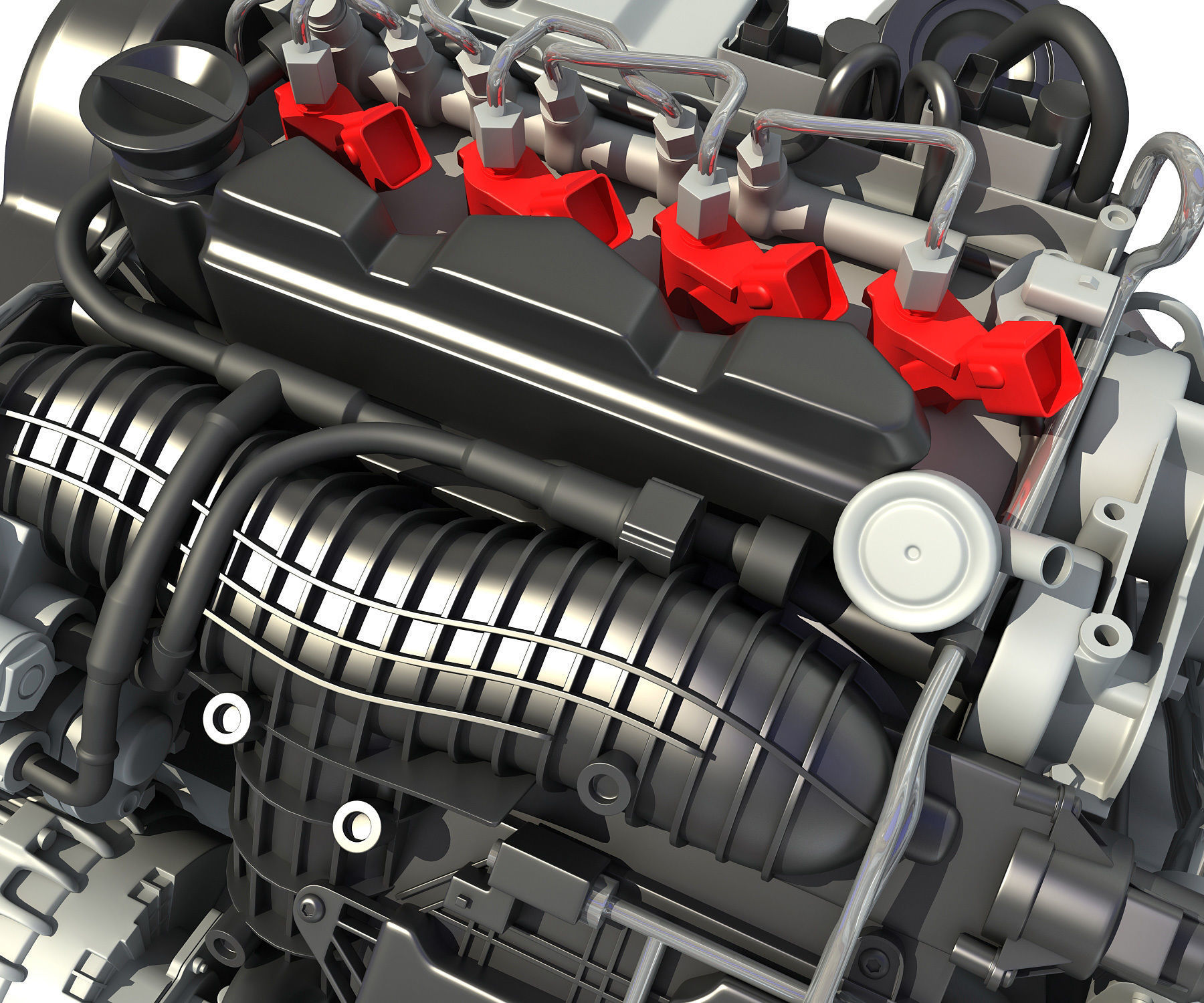 3D Engine Models - Car 3D model_12