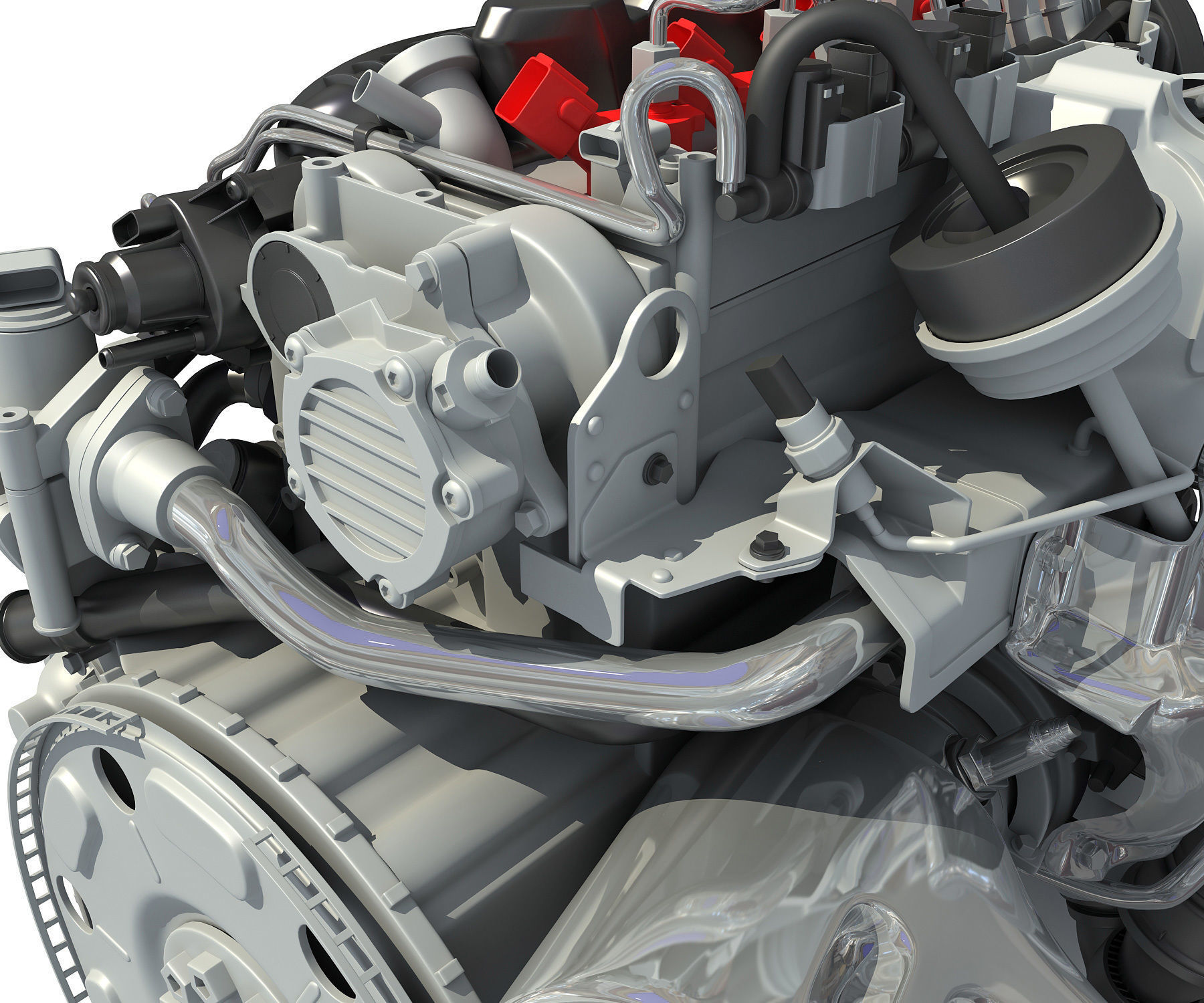 3D Engine Models - Car 3D model_14