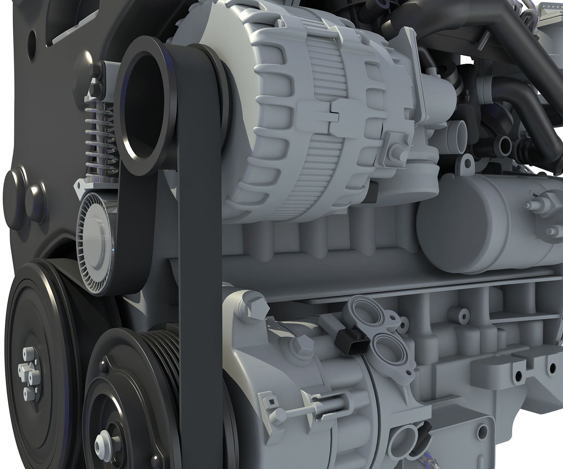 3D Engine Models - Car 3D model_13