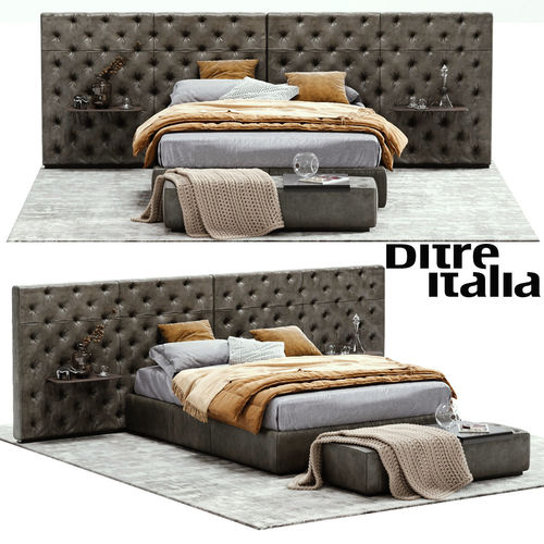 Ditre Italia ECLECTICO Bed 3D model