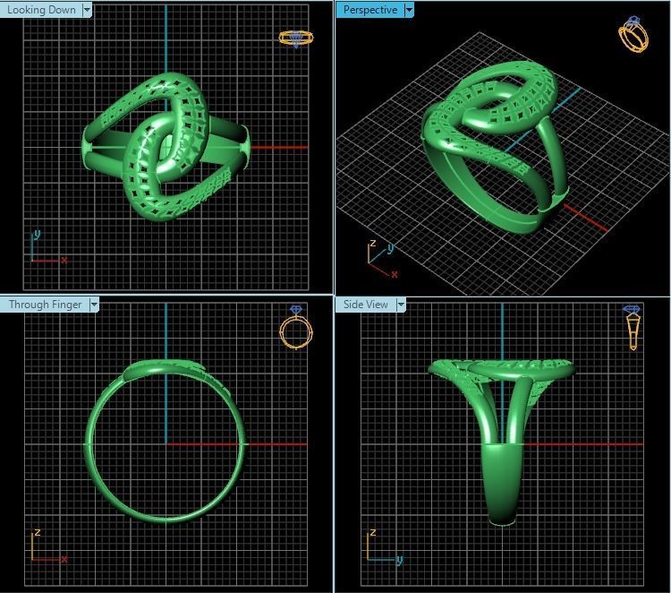 Ring T00932 3D print model_2