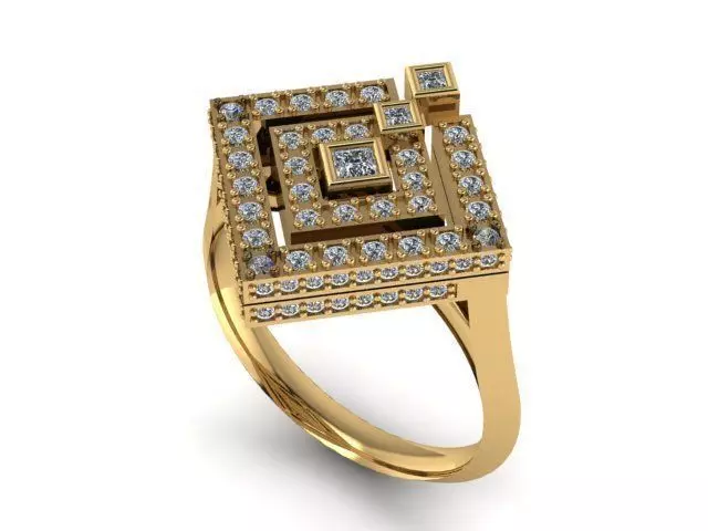 Ring T00937 3D print model_0