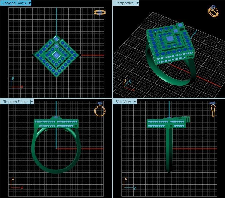 Ring T00937 3D print model_2