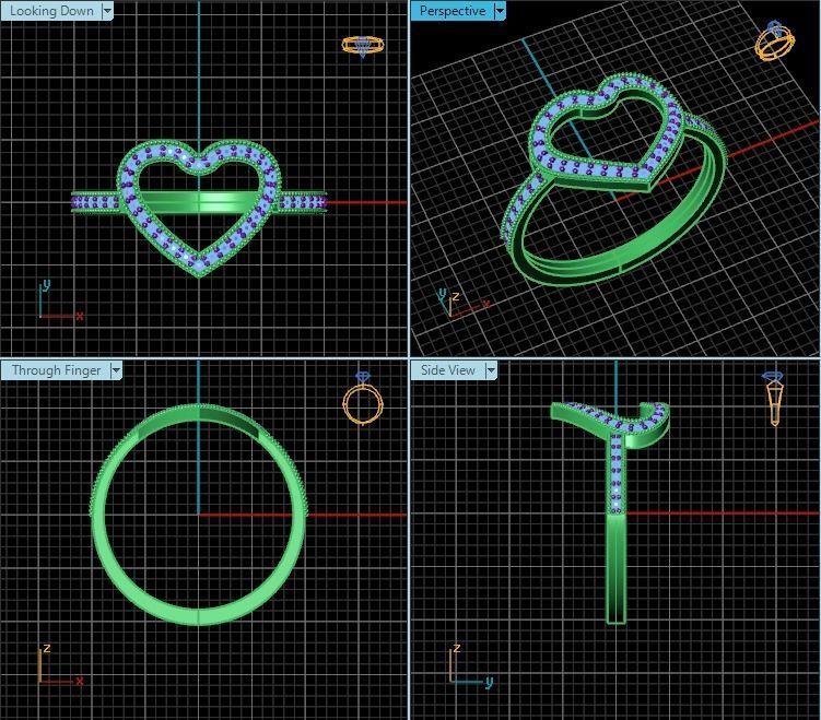 Ring T00939 3D print model_2