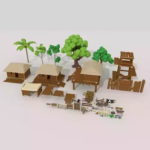Pitate Village Pack