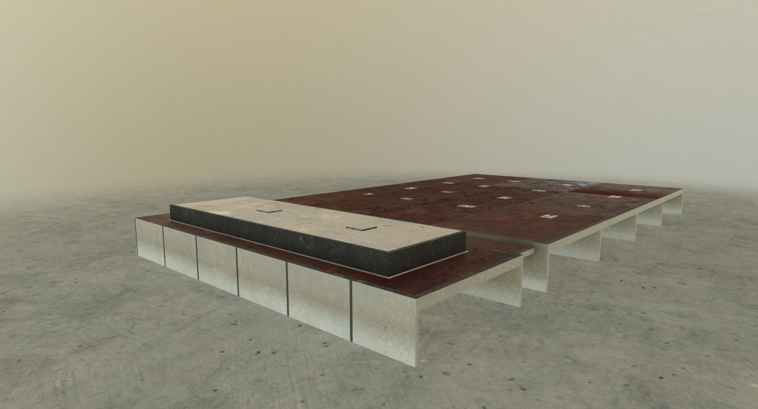 EDDB Hangar 10 Low-poly 3D model_1