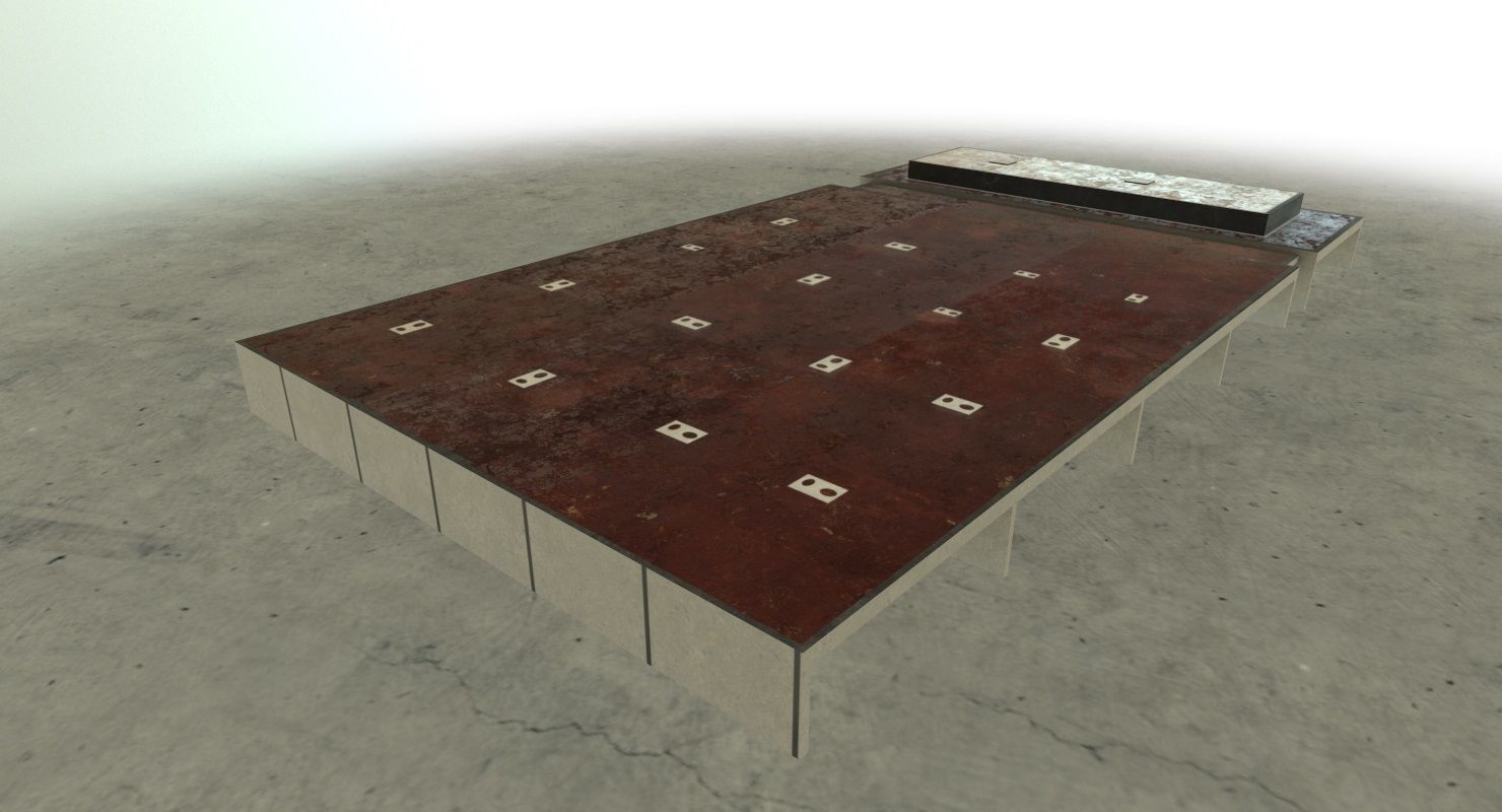 EDDB Hangar 10 Low-poly 3D model_4